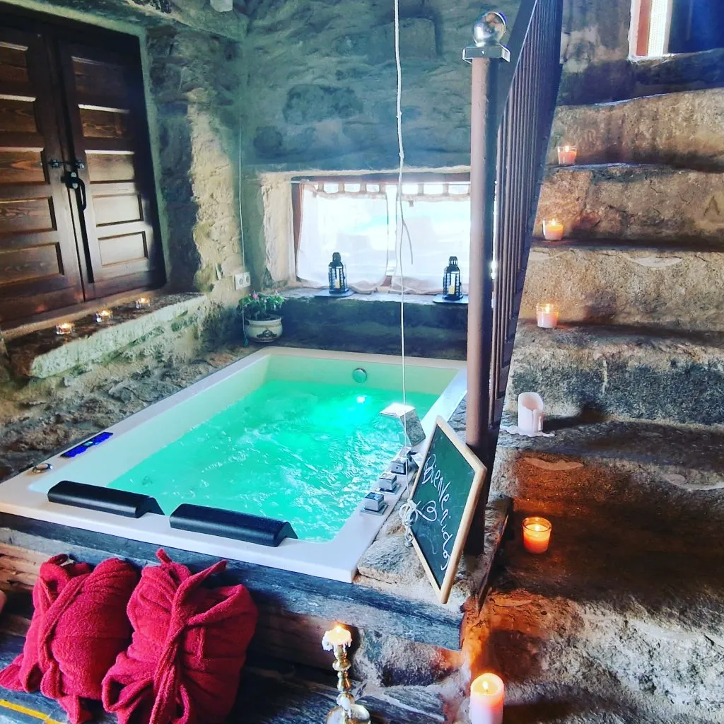 Interior casa rural